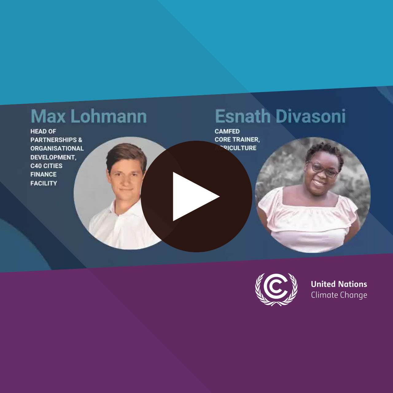 UN Climate Change LinkedIn Live conversation with CAMFED and C40 Cities