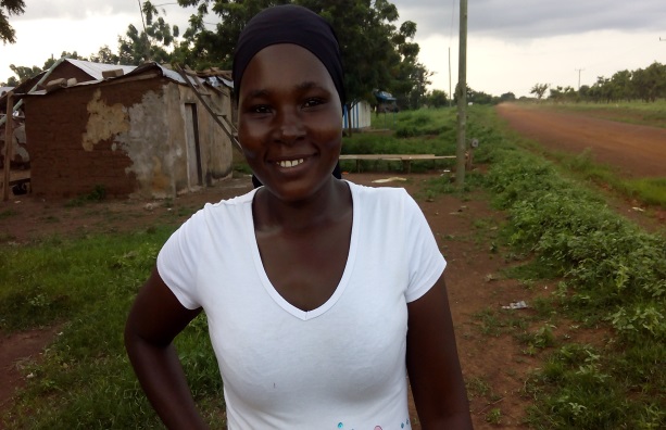 District Councillor and CAMA member Hawa Tambo in her community