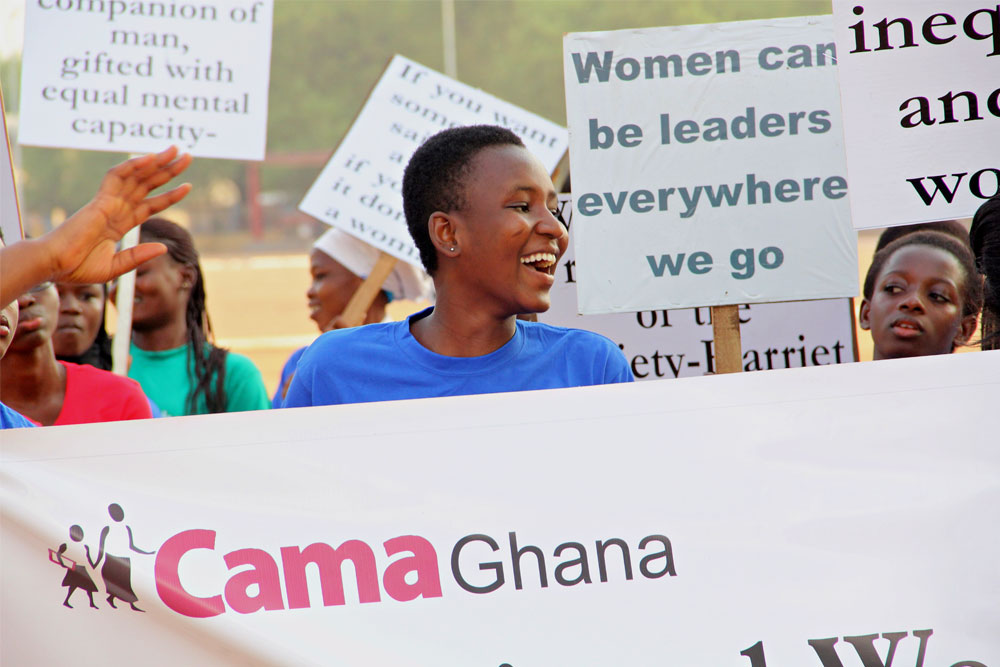 Camfed alumnae advocate for gender parity in Ghana