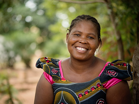 Rhoda chairs a Mother Support Group in rural Malawi