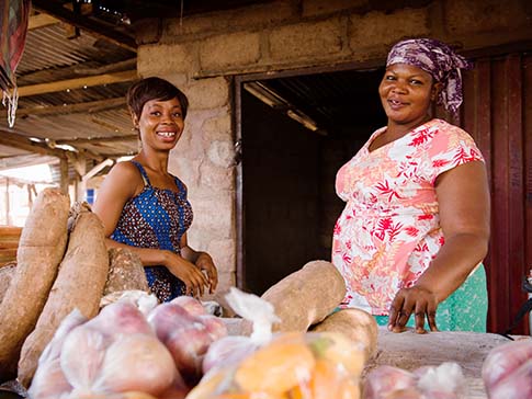 Camfed alumna Saviour, a successful entrepreneur