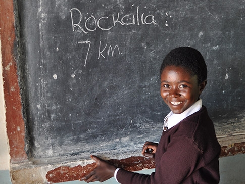 Rockcilia is now secure in her education